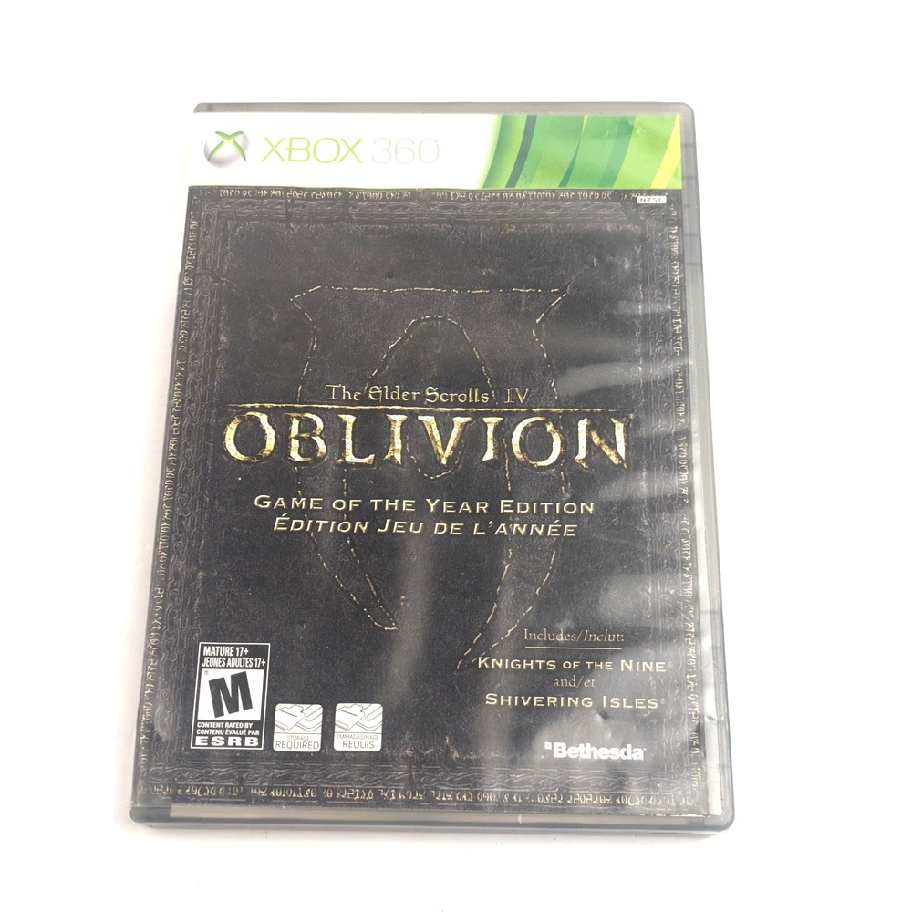 The Elder Scrolls IV: Oblivion - Game of the Year Edition (Xbox 360, 2007)